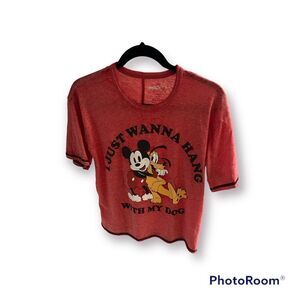 Vintage Mickey & Friends Crop T-Shirt